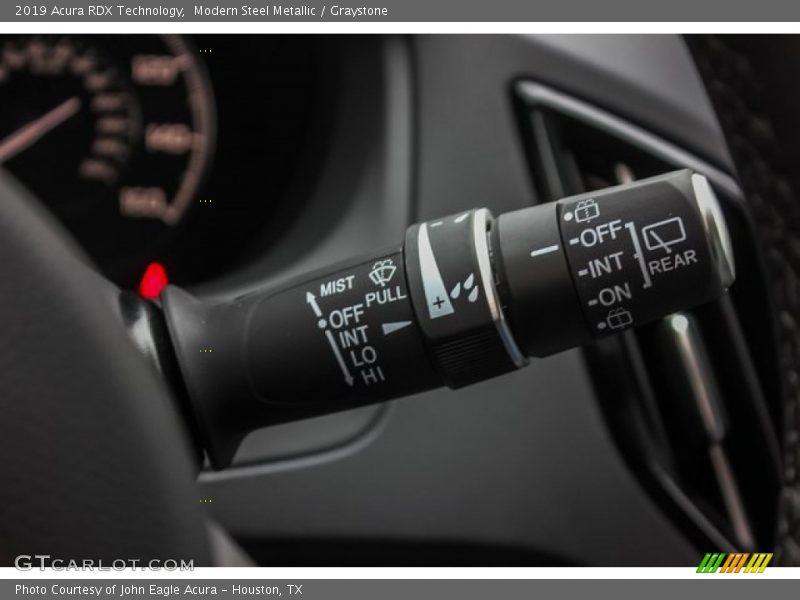 Modern Steel Metallic / Graystone 2019 Acura RDX Technology