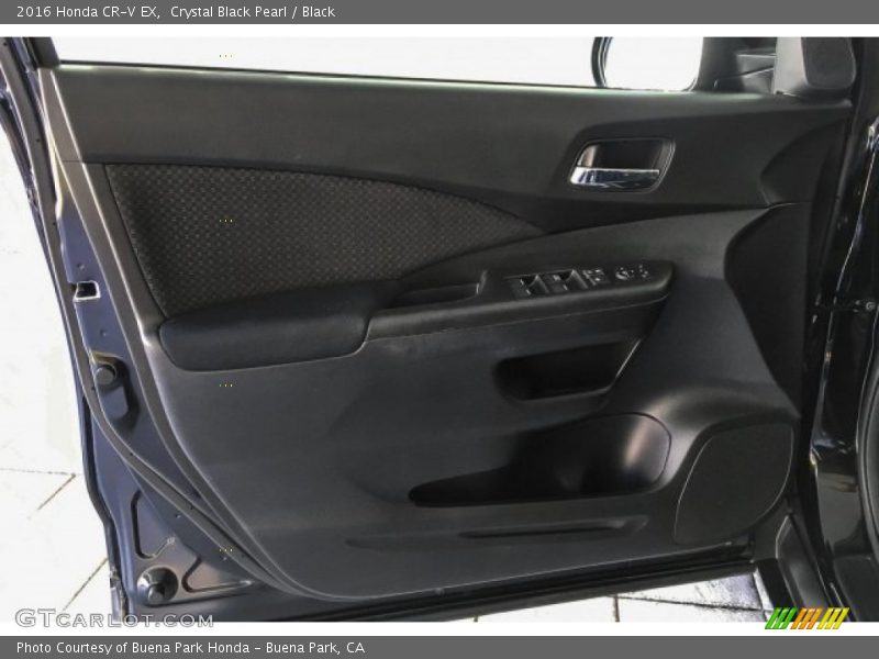 Crystal Black Pearl / Black 2016 Honda CR-V EX