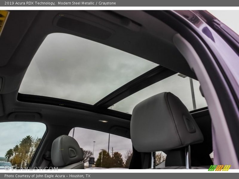 Modern Steel Metallic / Graystone 2019 Acura RDX Technology