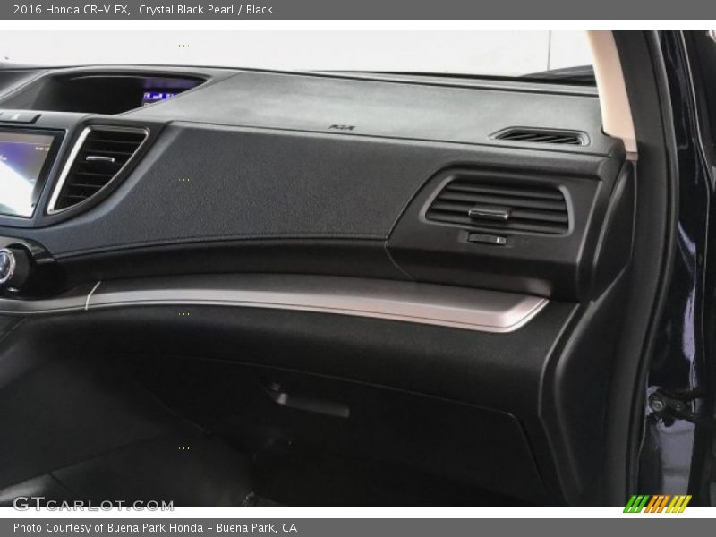 Crystal Black Pearl / Black 2016 Honda CR-V EX