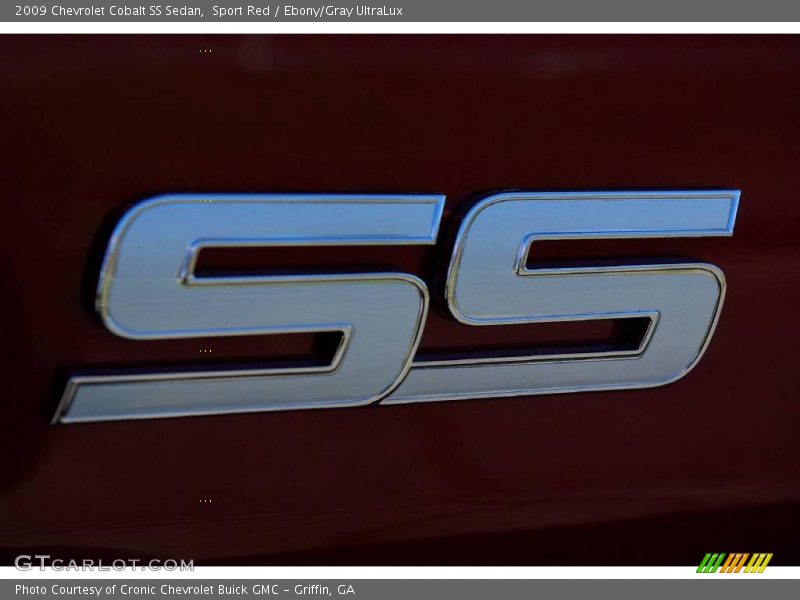 Sport Red / Ebony/Gray UltraLux 2009 Chevrolet Cobalt SS Sedan