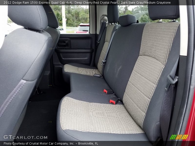 Deep Cherry Red Crystal Pearl / Dark Slate Gray/Medium Graystone 2012 Dodge Ram 1500 Express Quad Cab 4x4