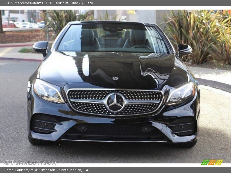 Black / Black 2019 Mercedes-Benz E 450 Cabriolet