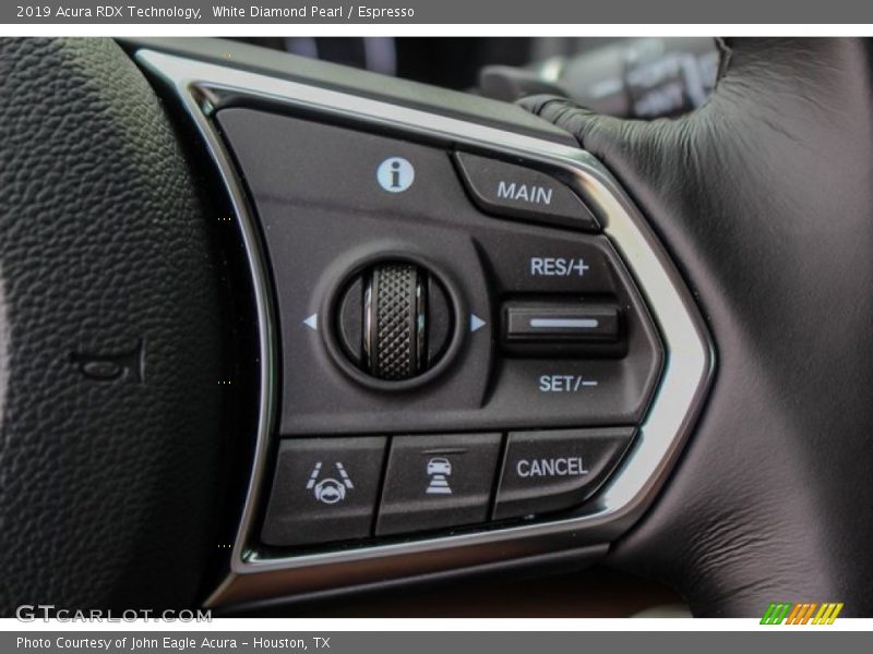 White Diamond Pearl / Espresso 2019 Acura RDX Technology