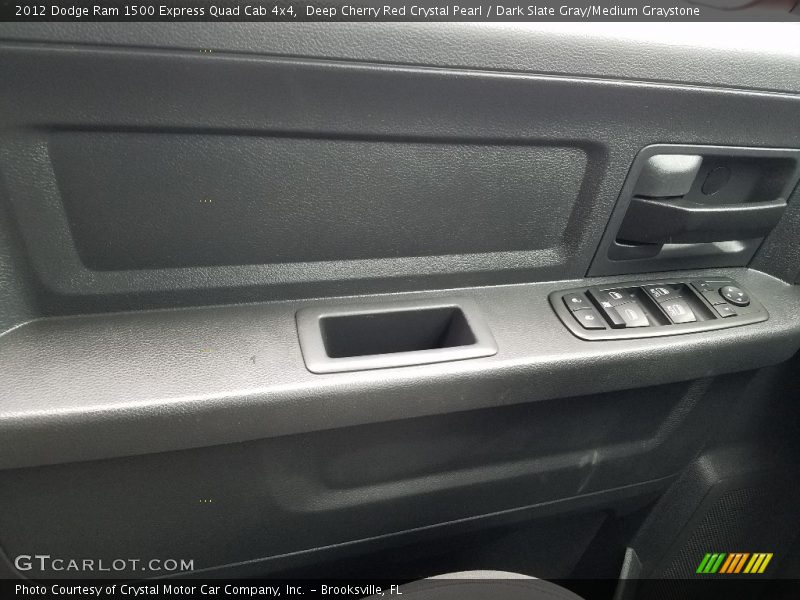 Deep Cherry Red Crystal Pearl / Dark Slate Gray/Medium Graystone 2012 Dodge Ram 1500 Express Quad Cab 4x4
