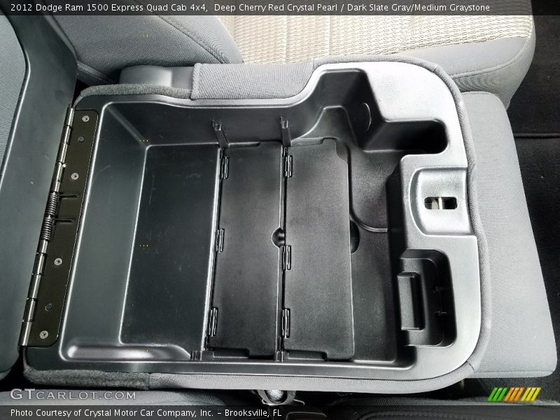 Deep Cherry Red Crystal Pearl / Dark Slate Gray/Medium Graystone 2012 Dodge Ram 1500 Express Quad Cab 4x4