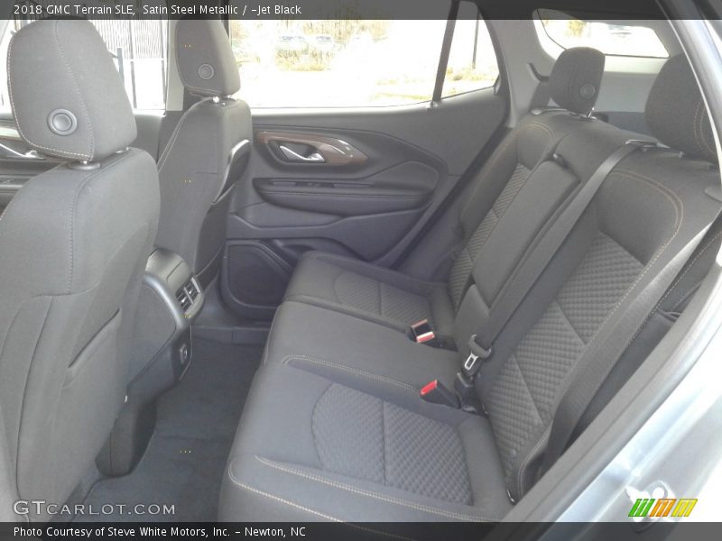 Satin Steel Metallic / ­Jet Black 2018 GMC Terrain SLE