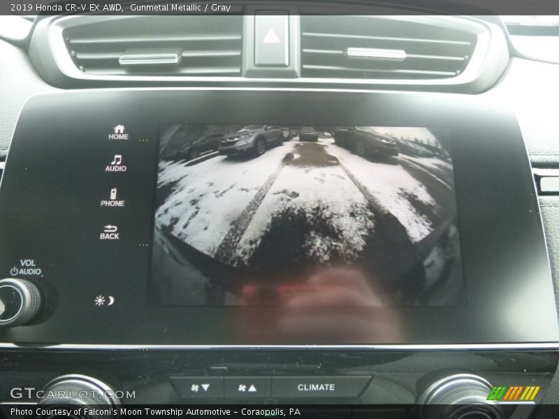 Gunmetal Metallic / Gray 2019 Honda CR-V EX AWD