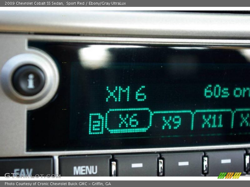 Sport Red / Ebony/Gray UltraLux 2009 Chevrolet Cobalt SS Sedan