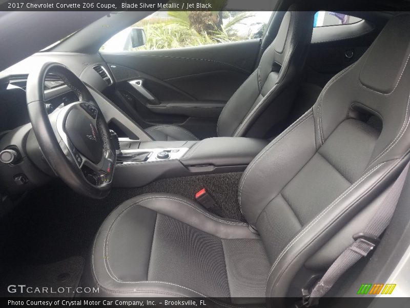 Front Seat of 2017 Corvette Z06 Coupe