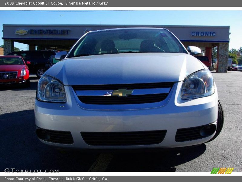 Silver Ice Metallic / Gray 2009 Chevrolet Cobalt LT Coupe