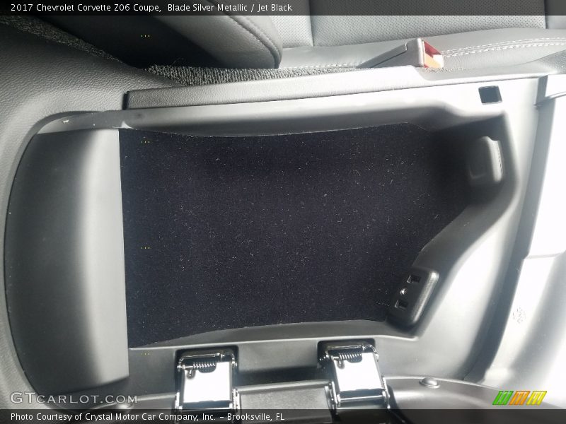 Blade Silver Metallic / Jet Black 2017 Chevrolet Corvette Z06 Coupe