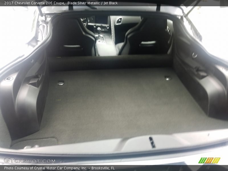 Blade Silver Metallic / Jet Black 2017 Chevrolet Corvette Z06 Coupe