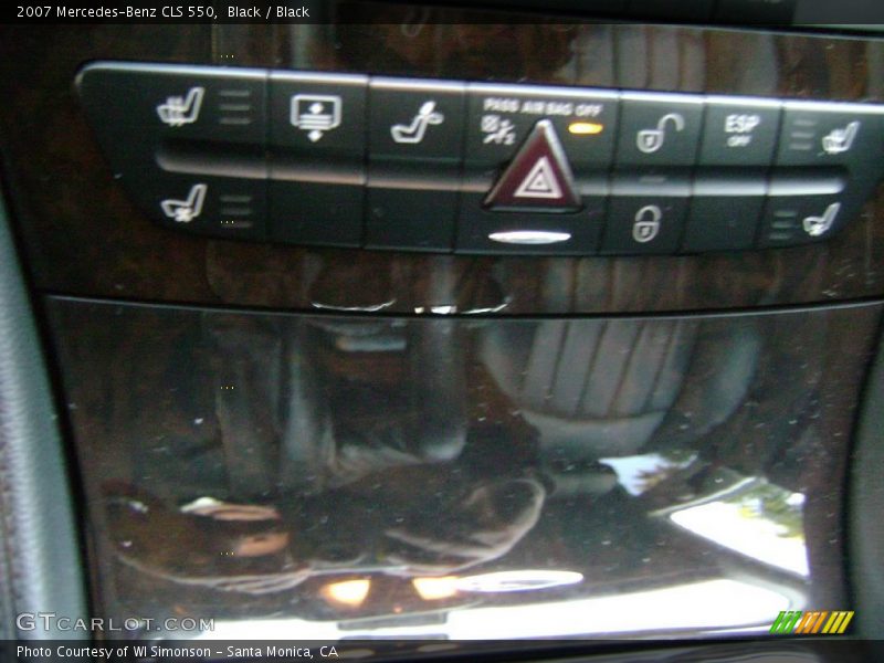 Black / Black 2007 Mercedes-Benz CLS 550