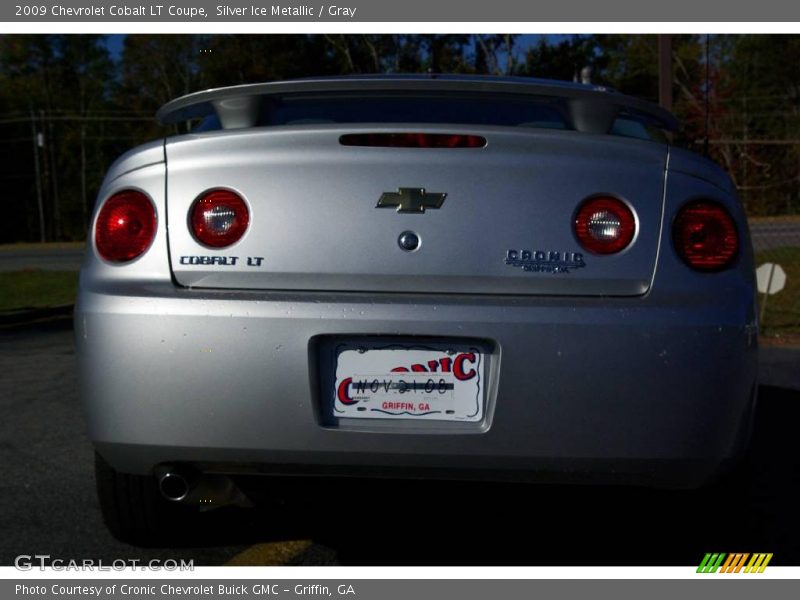 Silver Ice Metallic / Gray 2009 Chevrolet Cobalt LT Coupe