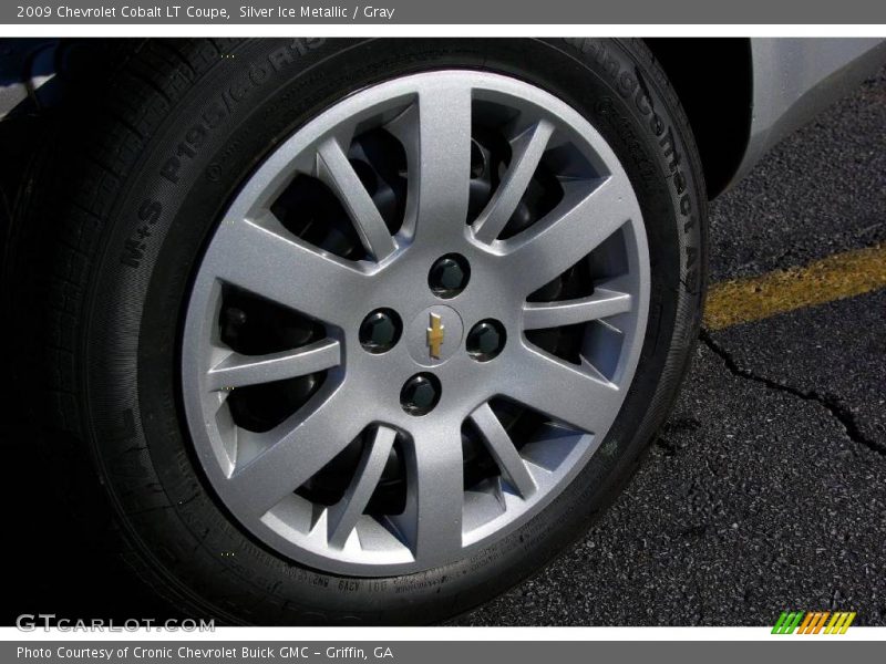 Silver Ice Metallic / Gray 2009 Chevrolet Cobalt LT Coupe