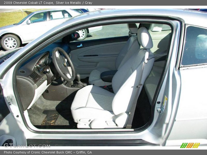 Silver Ice Metallic / Gray 2009 Chevrolet Cobalt LT Coupe