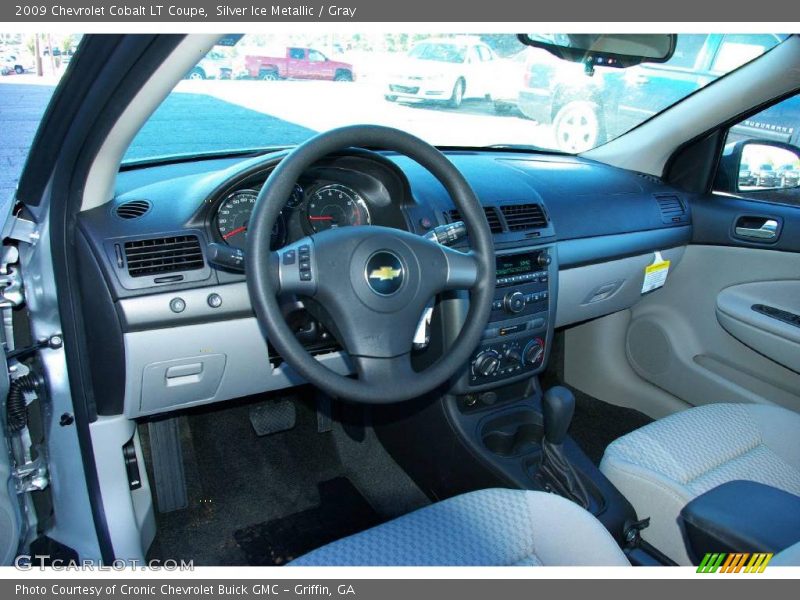 Silver Ice Metallic / Gray 2009 Chevrolet Cobalt LT Coupe