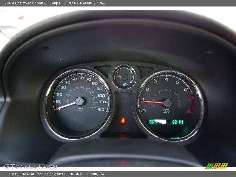 Silver Ice Metallic / Gray 2009 Chevrolet Cobalt LT Coupe