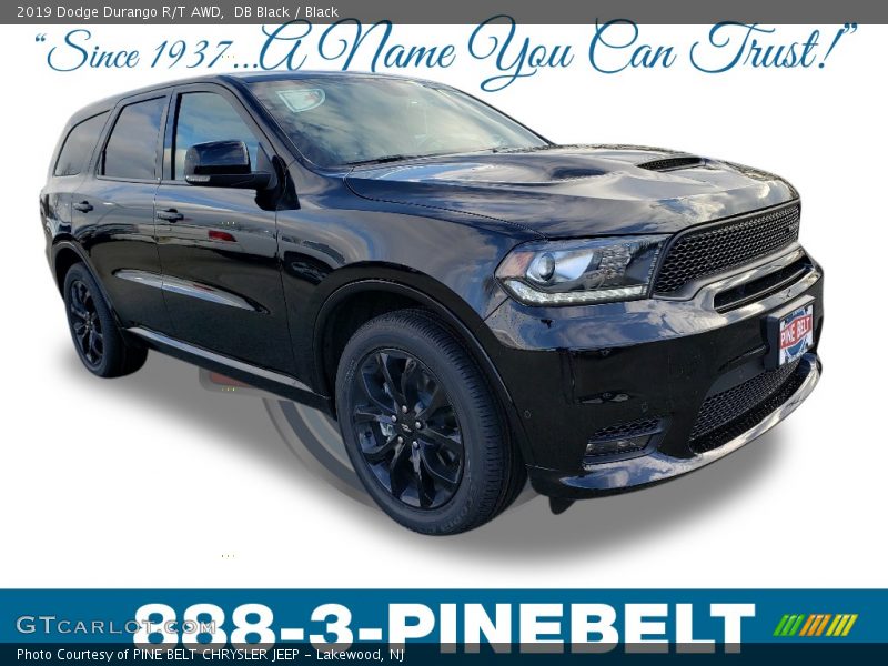 DB Black / Black 2019 Dodge Durango R/T AWD