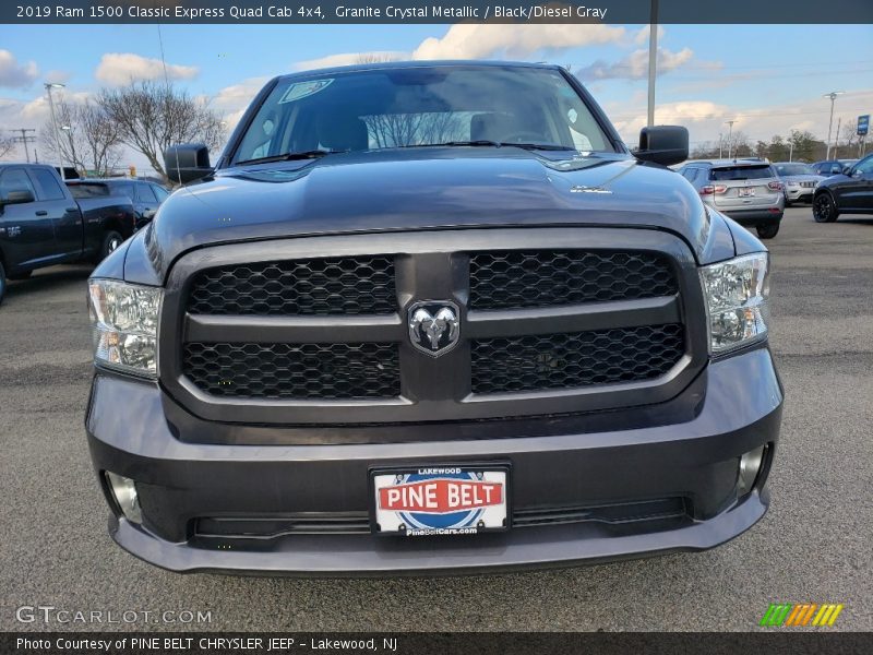 Granite Crystal Metallic / Black/Diesel Gray 2019 Ram 1500 Classic Express Quad Cab 4x4