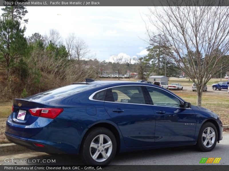 Pacific Blue Metallic / Jet Black 2019 Chevrolet Malibu LS