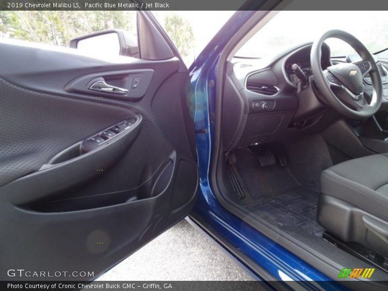 Pacific Blue Metallic / Jet Black 2019 Chevrolet Malibu LS