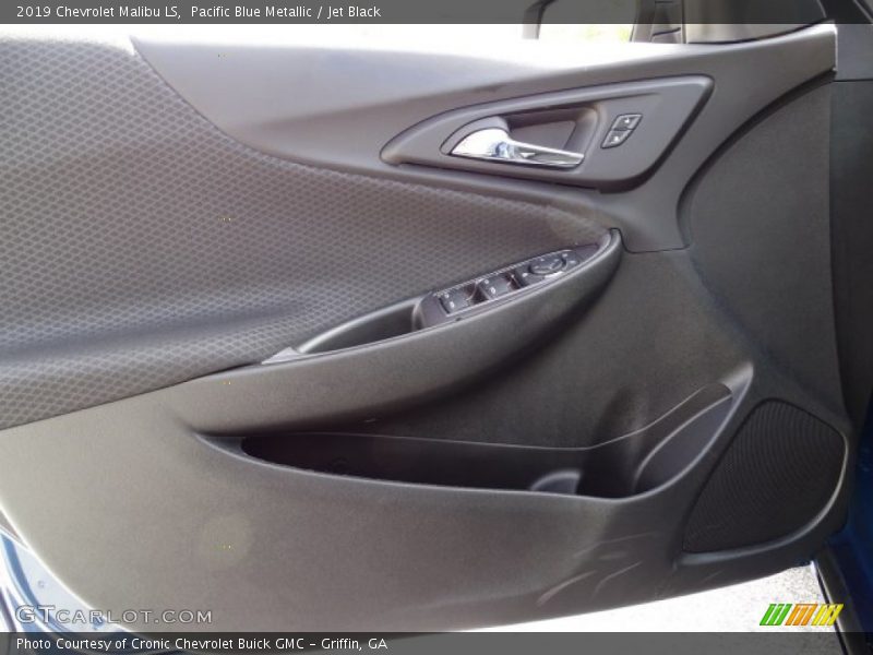 Pacific Blue Metallic / Jet Black 2019 Chevrolet Malibu LS