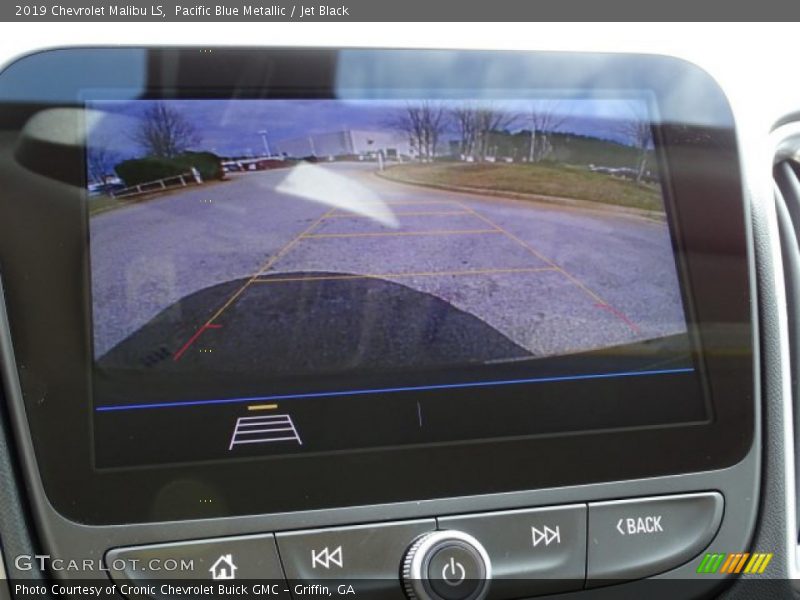 Pacific Blue Metallic / Jet Black 2019 Chevrolet Malibu LS