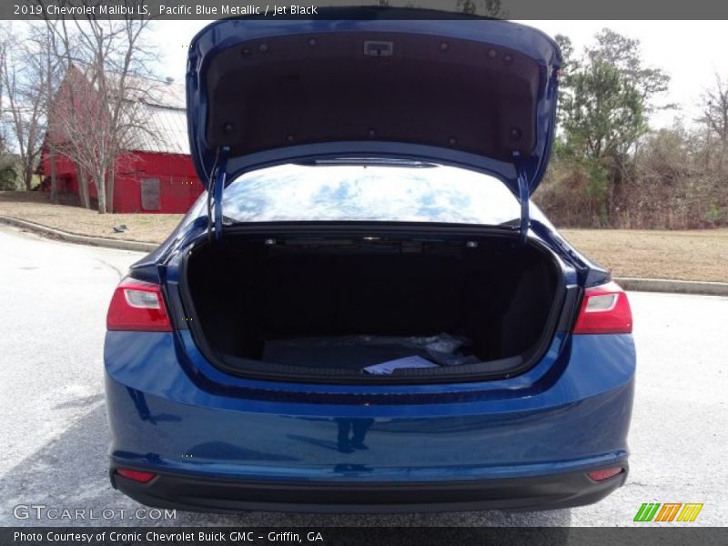 Pacific Blue Metallic / Jet Black 2019 Chevrolet Malibu LS