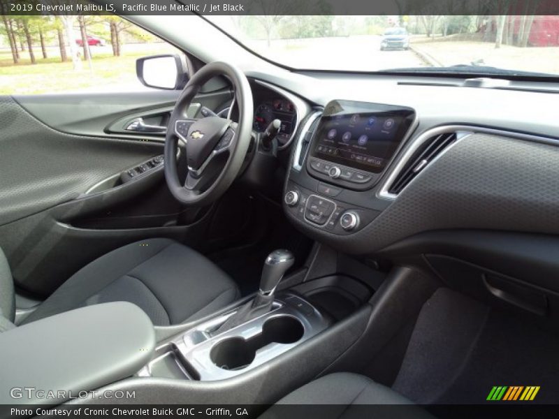 Pacific Blue Metallic / Jet Black 2019 Chevrolet Malibu LS