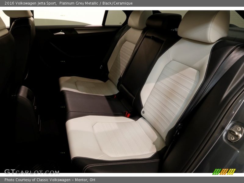 Rear Seat of 2016 Jetta Sport