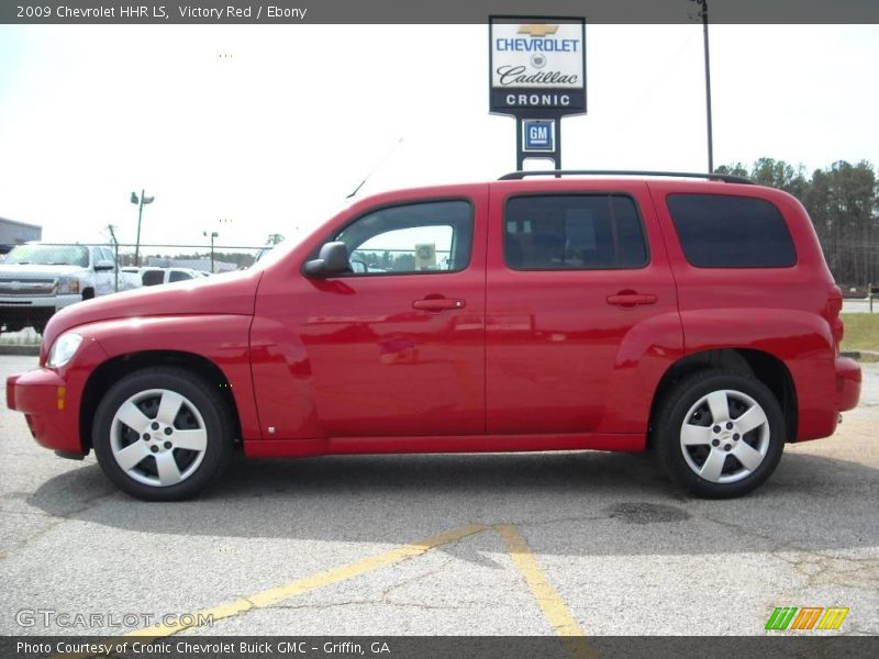 Victory Red / Ebony 2009 Chevrolet HHR LS