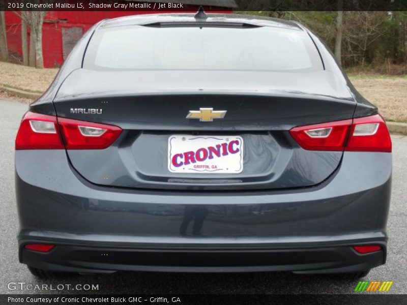 Shadow Gray Metallic / Jet Black 2019 Chevrolet Malibu LS