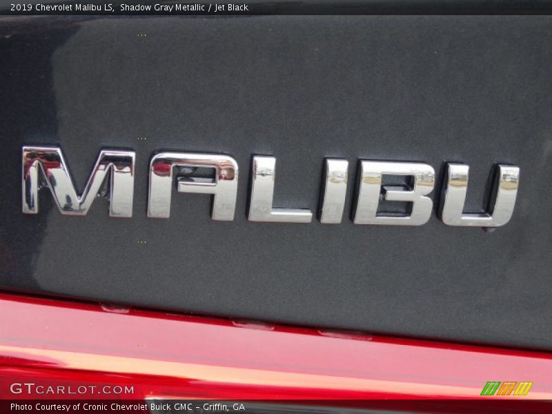 Shadow Gray Metallic / Jet Black 2019 Chevrolet Malibu LS