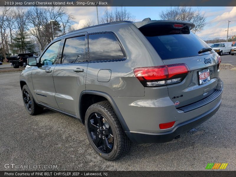Sting-Gray / Black 2019 Jeep Grand Cherokee Upland 4x4