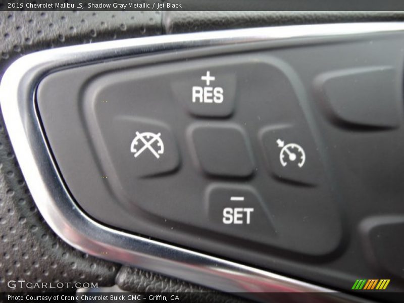 Shadow Gray Metallic / Jet Black 2019 Chevrolet Malibu LS