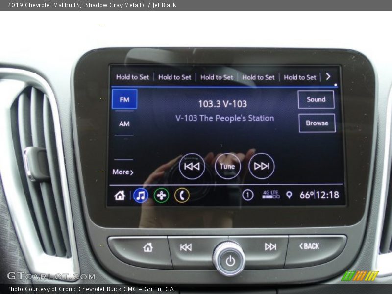 Shadow Gray Metallic / Jet Black 2019 Chevrolet Malibu LS