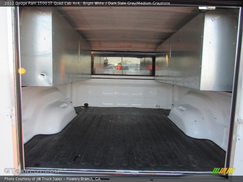 Bright White / Dark Slate Gray/Medium Graystone 2012 Dodge Ram 1500 ST Quad Cab 4x4