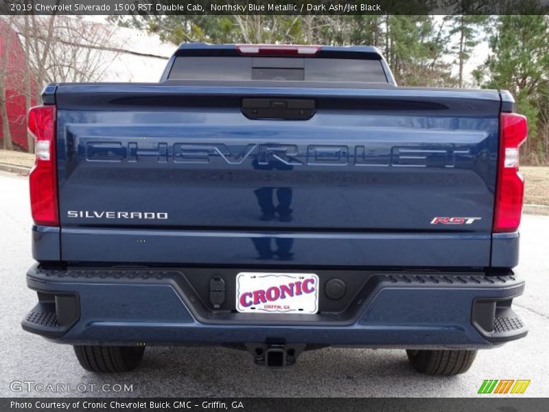 Northsky Blue Metallic / Dark Ash/Jet Black 2019 Chevrolet Silverado 1500 RST Double Cab