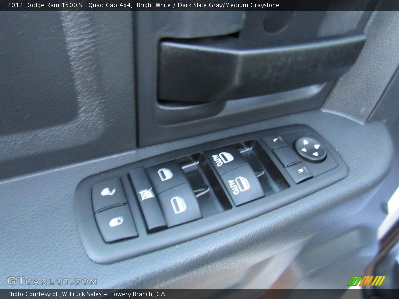 Bright White / Dark Slate Gray/Medium Graystone 2012 Dodge Ram 1500 ST Quad Cab 4x4