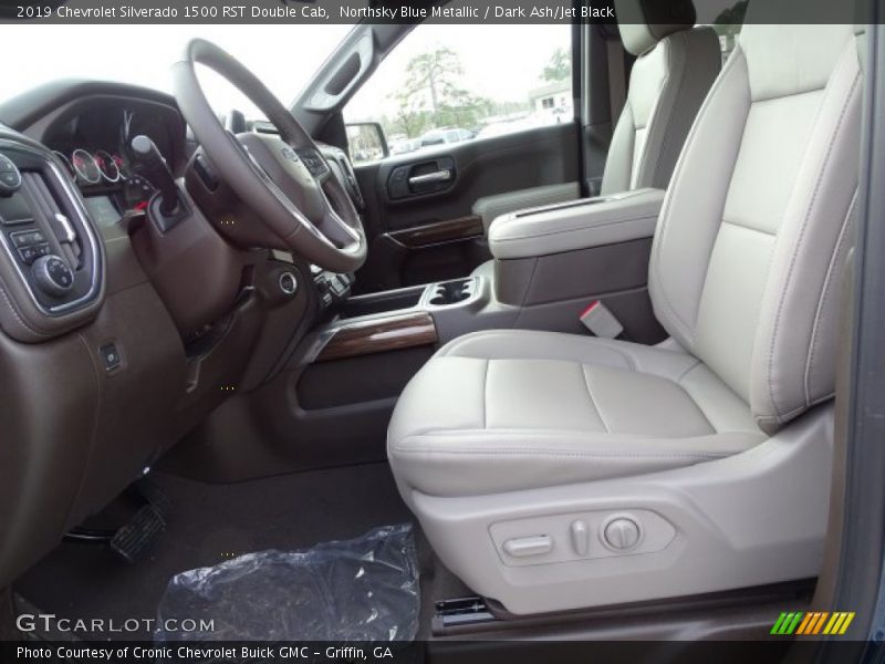 Northsky Blue Metallic / Dark Ash/Jet Black 2019 Chevrolet Silverado 1500 RST Double Cab