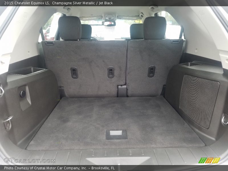 Champagne Silver Metallic / Jet Black 2015 Chevrolet Equinox LS