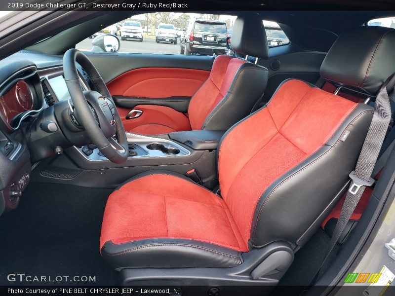 Front Seat of 2019 Challenger GT