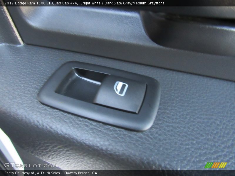 Bright White / Dark Slate Gray/Medium Graystone 2012 Dodge Ram 1500 ST Quad Cab 4x4
