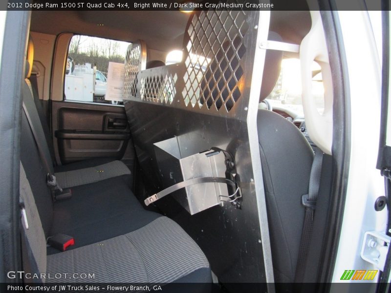 Bright White / Dark Slate Gray/Medium Graystone 2012 Dodge Ram 1500 ST Quad Cab 4x4