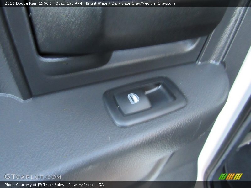 Bright White / Dark Slate Gray/Medium Graystone 2012 Dodge Ram 1500 ST Quad Cab 4x4