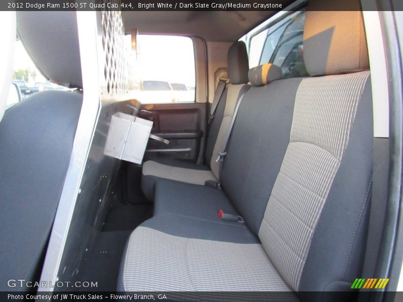 Bright White / Dark Slate Gray/Medium Graystone 2012 Dodge Ram 1500 ST Quad Cab 4x4