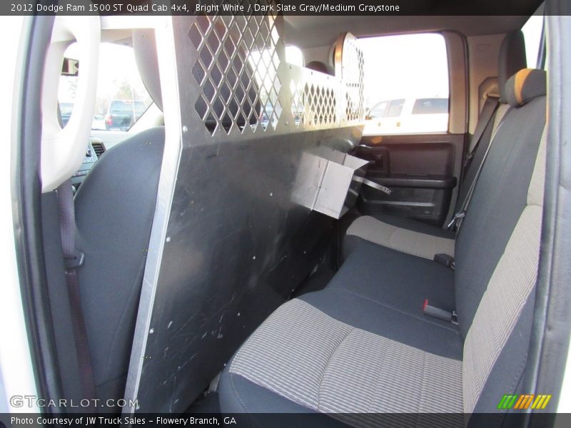 Bright White / Dark Slate Gray/Medium Graystone 2012 Dodge Ram 1500 ST Quad Cab 4x4