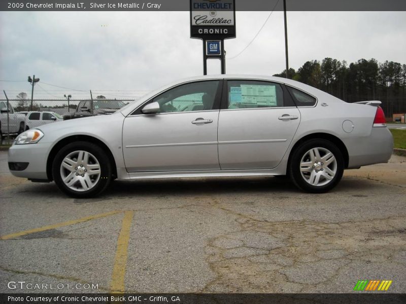 Silver Ice Metallic / Gray 2009 Chevrolet Impala LT